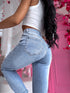 "Magnesium" MOM FIT denim jeans DJ690 - blue